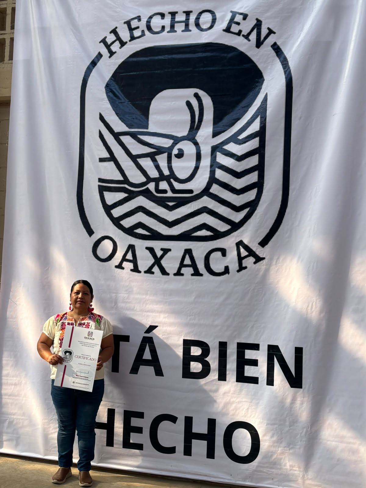 Eugenia con el sello Hecho en Oaxaca — Tá Bien Hecho